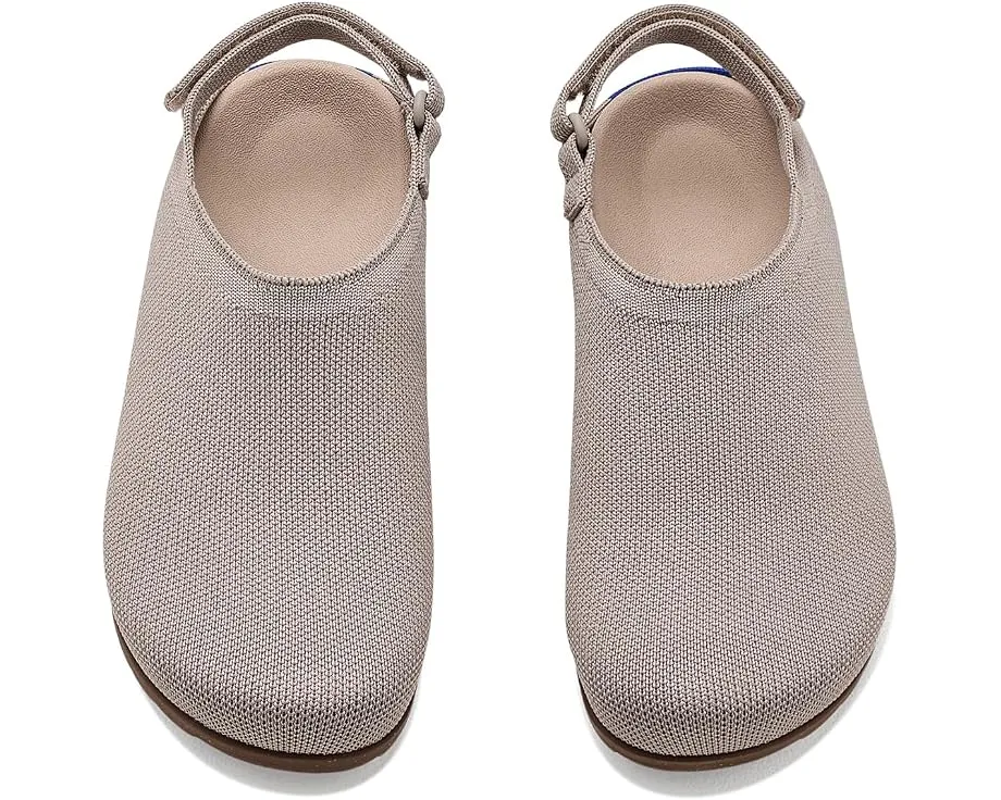 Детские сабо Rothy's Kids Clogs с рисунком ромашки на регулируемом ремешке