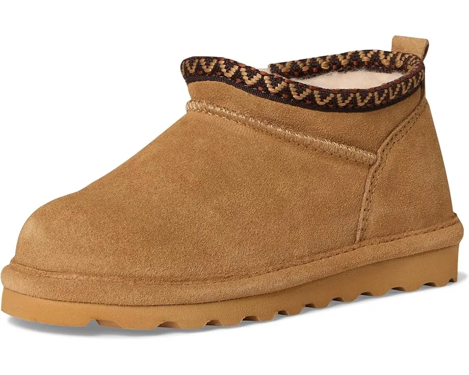 Детские короткие сапожки Bearpaw Kids Super Shorty Deco с защитой Bearcoat