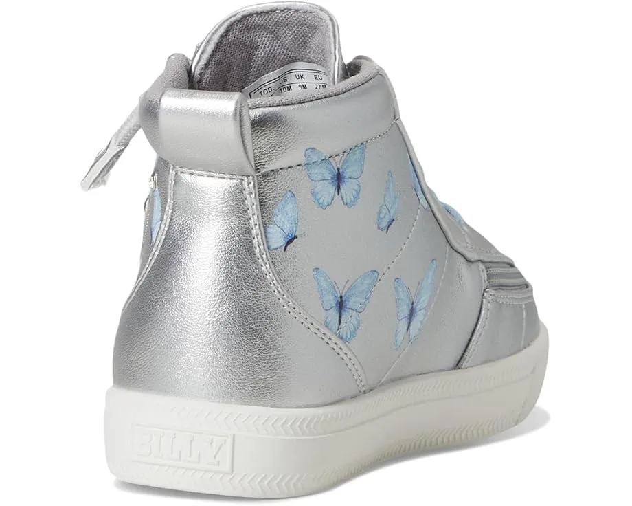 Детские кроссовки BILLY Classic Lace High с блестками и молнией по всей длине