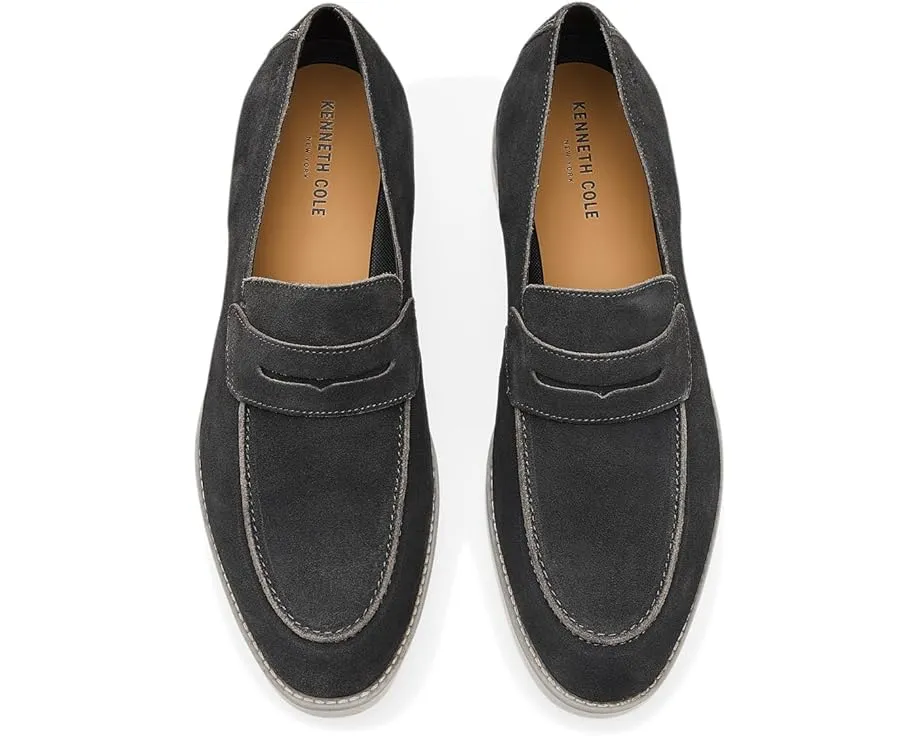 Лоферы Kenneth Cole Savon из гладкой замши на резиновой подошве