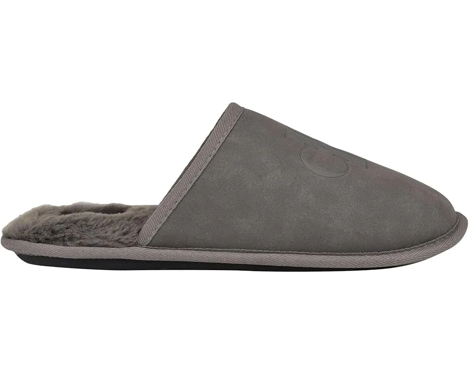 Тапочки Calvin Klein Xavery с искусственным мехом и монограммой