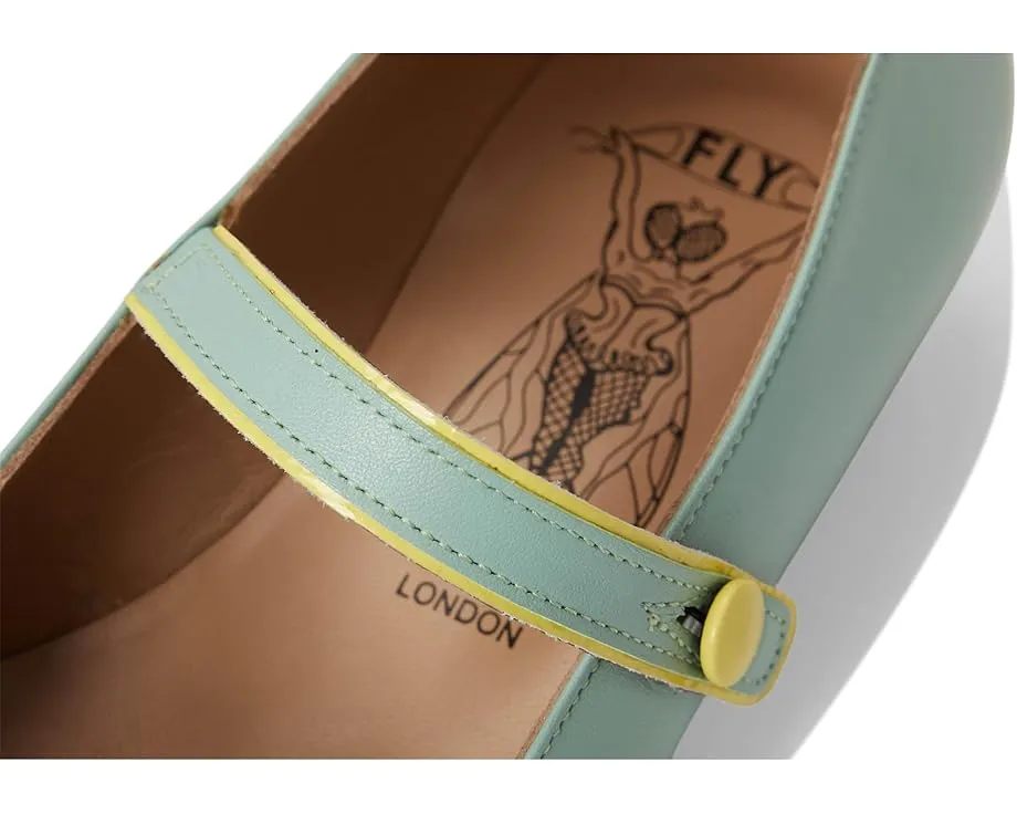 Туфли-лодочки FLY LONDON SULN265FLY с острым носком и уникальной застежкой