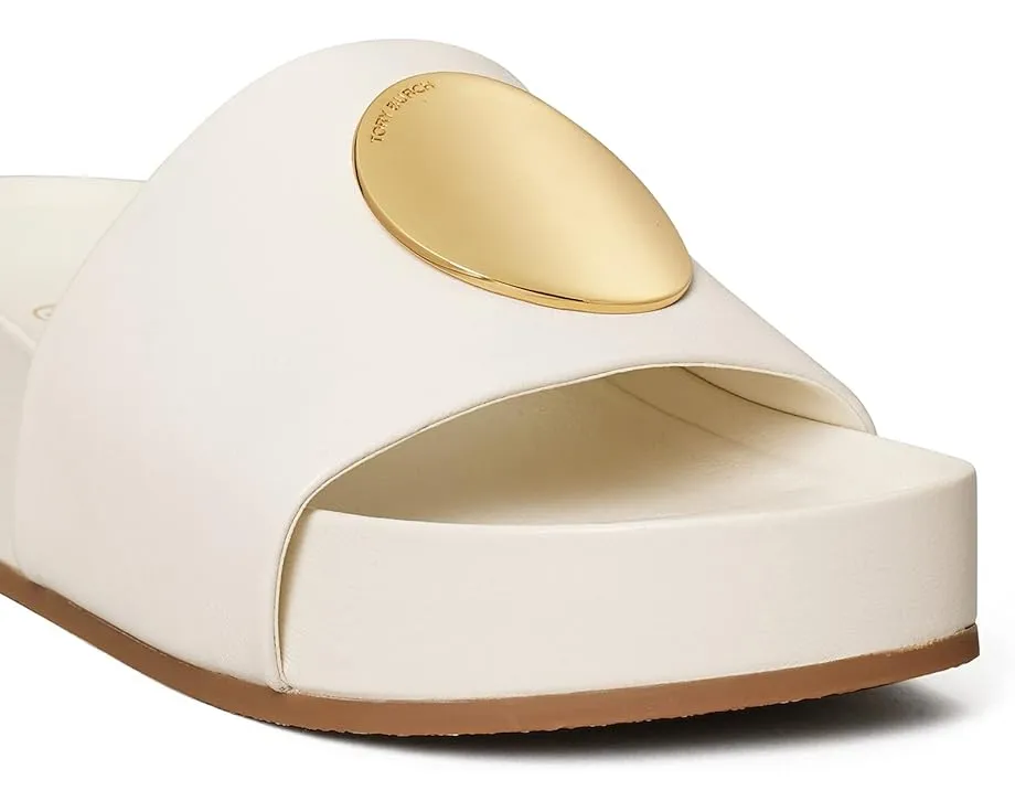 Сандалии Tory Burch Patos Slide с платформой и мягкой стелькой из вспененного материала