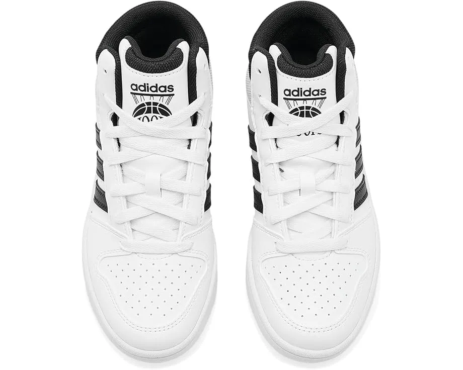 Кроссовки Adidas Hoops Mid Classic для детей с верхом из кожзаменителя