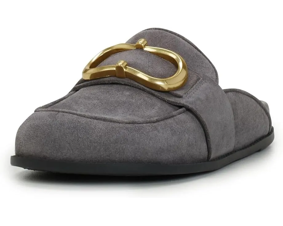 Балетки Vince Camuto Junnie из замши с металлической фурнитурой