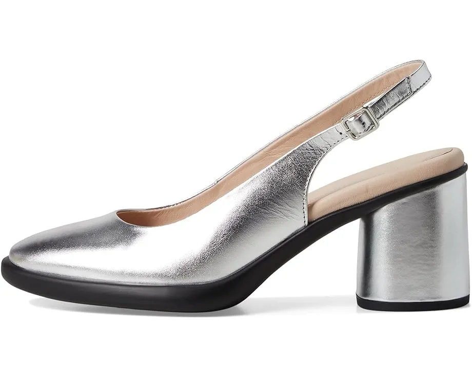 Туфли ECCO Sculpted 55 Luxe на шлейке с каблуком и кожаной стелькой