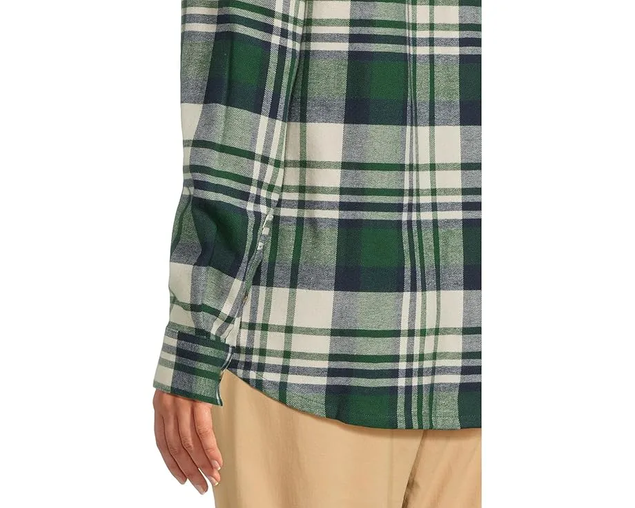 Рубашка Columbia Calico Basin Flannel с длинным рукавом и клетчатым принтом