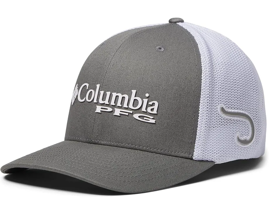 Кепка Columbia PFG Mesh с вышивкой рыбы и сетчатой спинкой