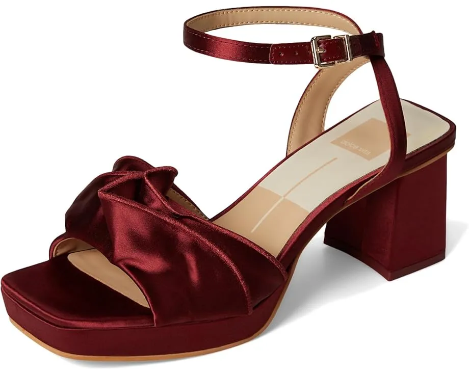 Босоножки на каблуке Dolce Vita Cheer с рюшами и ремешком из рафии