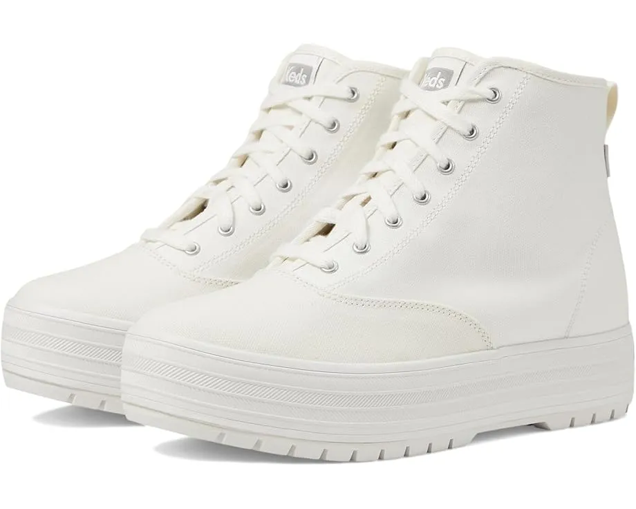 Кроссовки Keds The Platform Mid Lug на платформе с высоким верхом