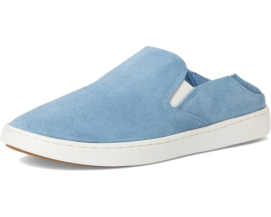 Сланцы OluKai Pehuea Luxe из замши с откидной пяткой