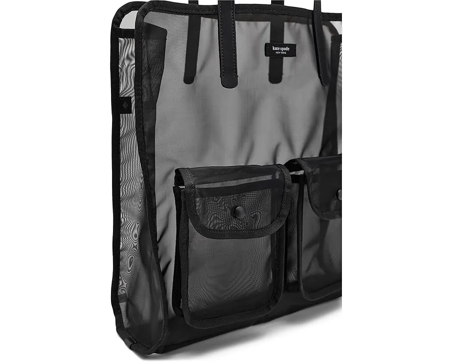Сумка-тоут Kate Spade New York Breezy Mesh с передними карманами