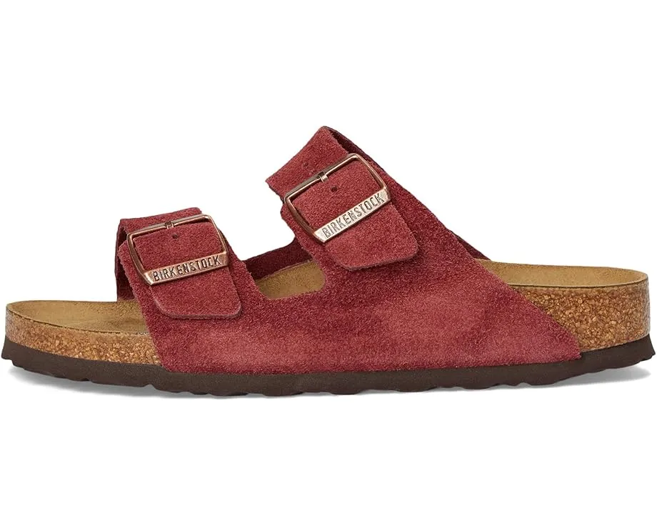 Сандалии Birkenstock Arizona из мягкой замши с анатомической стелькой