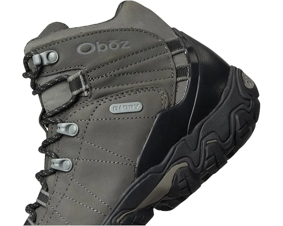 Ботинки Oboz Bridger BDRY с мембраной B-Dry и защитой носка