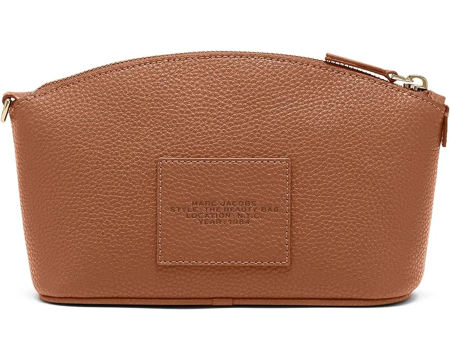 Косметичка Marc Jacobs The Leather Beauty Bag из кожи на молнии