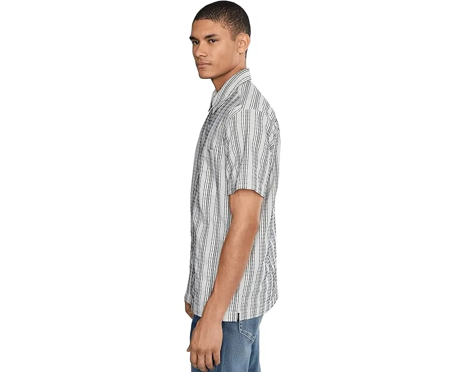 Liverpool Los Angeles рубашка с коротким рукавом в полоску на пуговицах