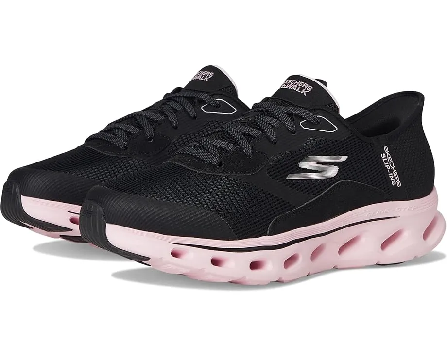 Кроссовки SKECHERS Go Walk Glide Step 2.0 Belah Hands Free Slip-Ins с каблуком Heel Pillow