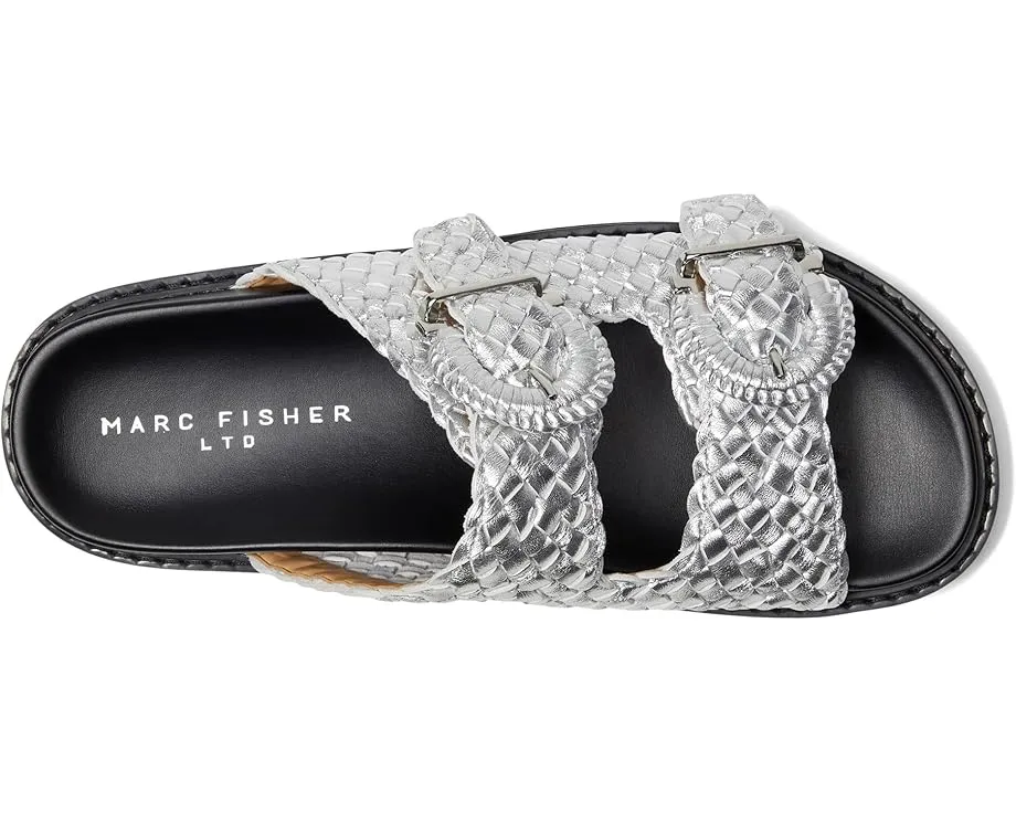 Сандалии Marc Fisher LTD Auggie с плетеными деталями и двумя пряжками