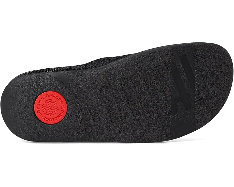 Сандалии FitFlop Surfa с ремешком между пальцев и пайетками