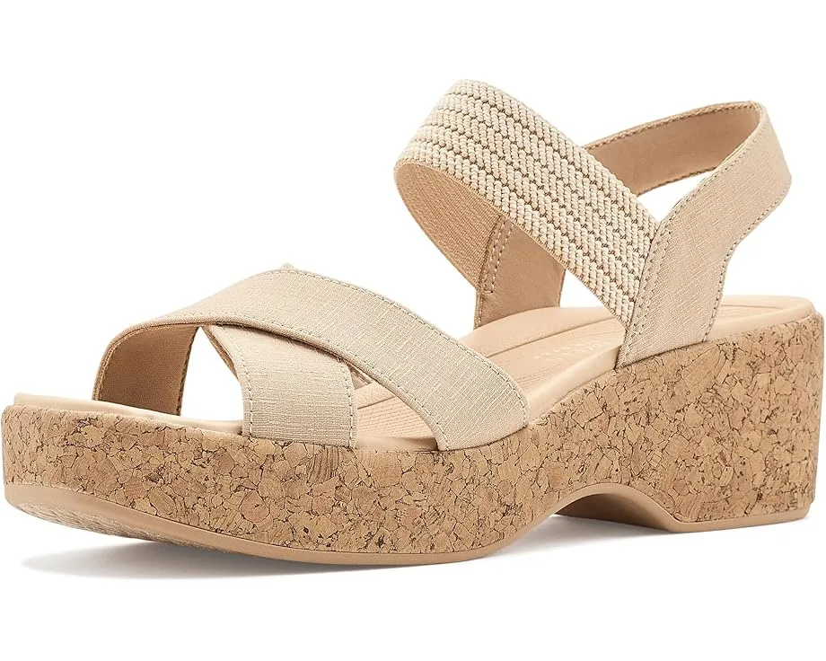 Босоножки Verity Slingback от LifeStride на танкетке с квадратным носком