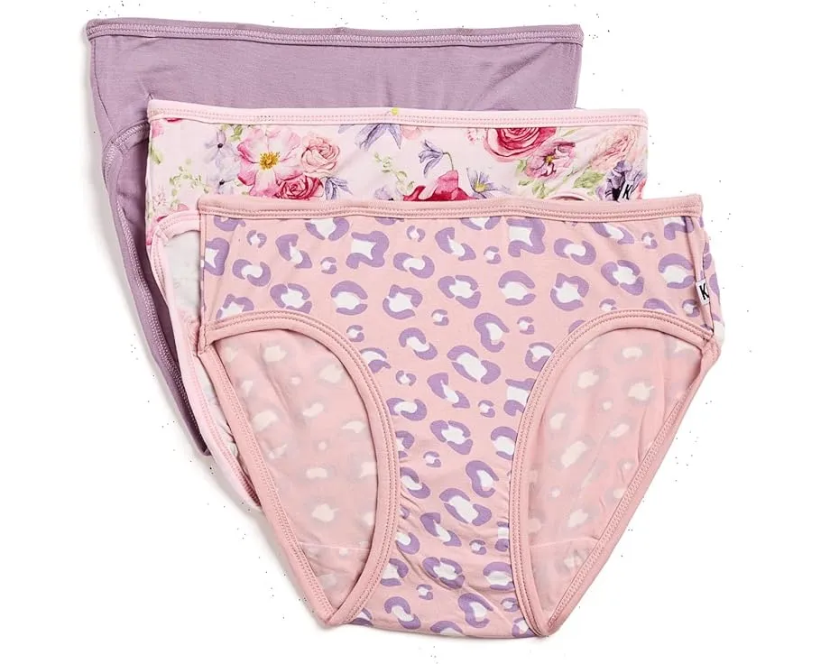 Набор из 3 трусиков Kickee Pants Kids для девочек с влагоотводящими свойствами