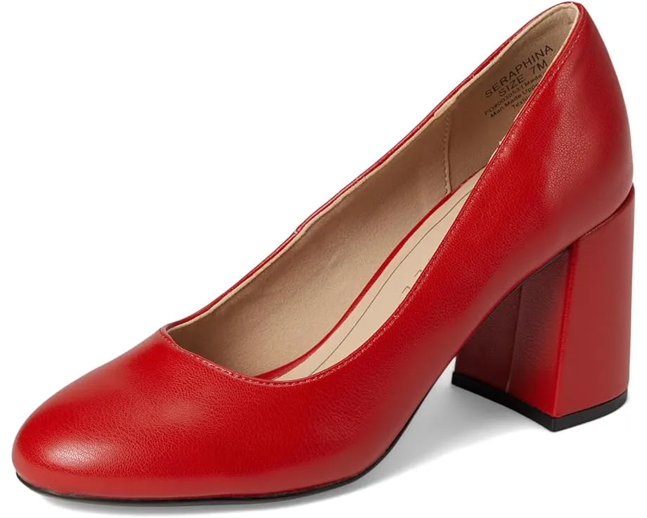 Туфли Journee Collection Seraphina на устойчивом каблуке с круглым носком