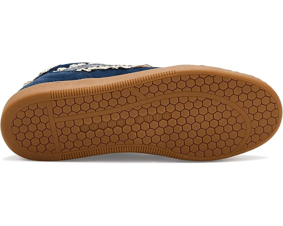 Кроссовки Dolce Vita Notice Lace из кожи и замши с кружевными вставками