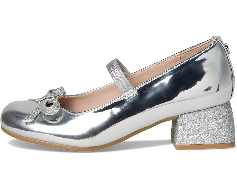 Сандалии Bryonna для девочек с металлическим верхом и блестящим бантом