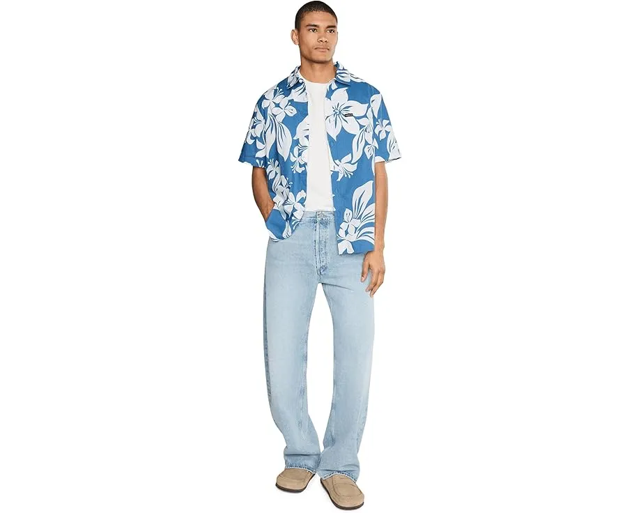 Quiksilver Рубашка Kailua Classic Woven с цветочным принтом из хлопкового поплина