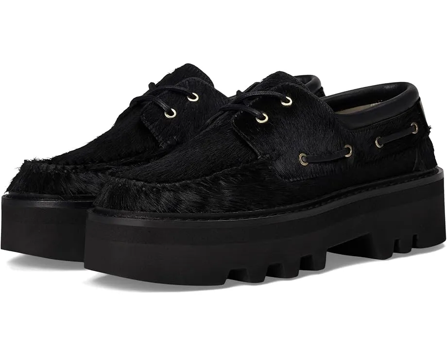 AllSaints Aastha лоферы на платформе с меховым верхом