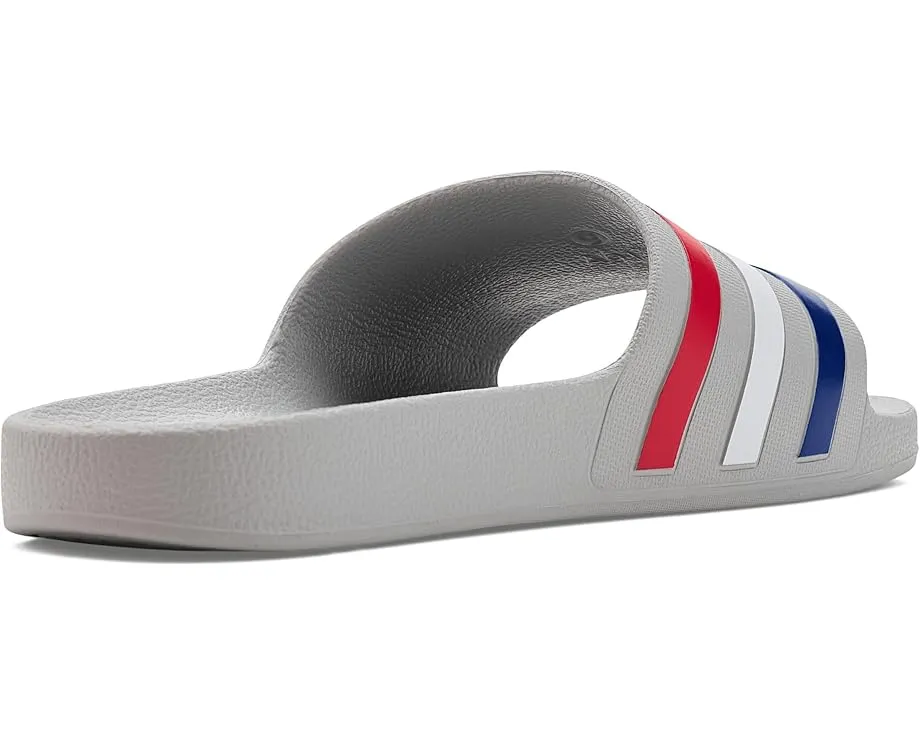 Сланцы adidas Adilette Aqua с мягкой стелькой Cloudfoam и фирменными полосками