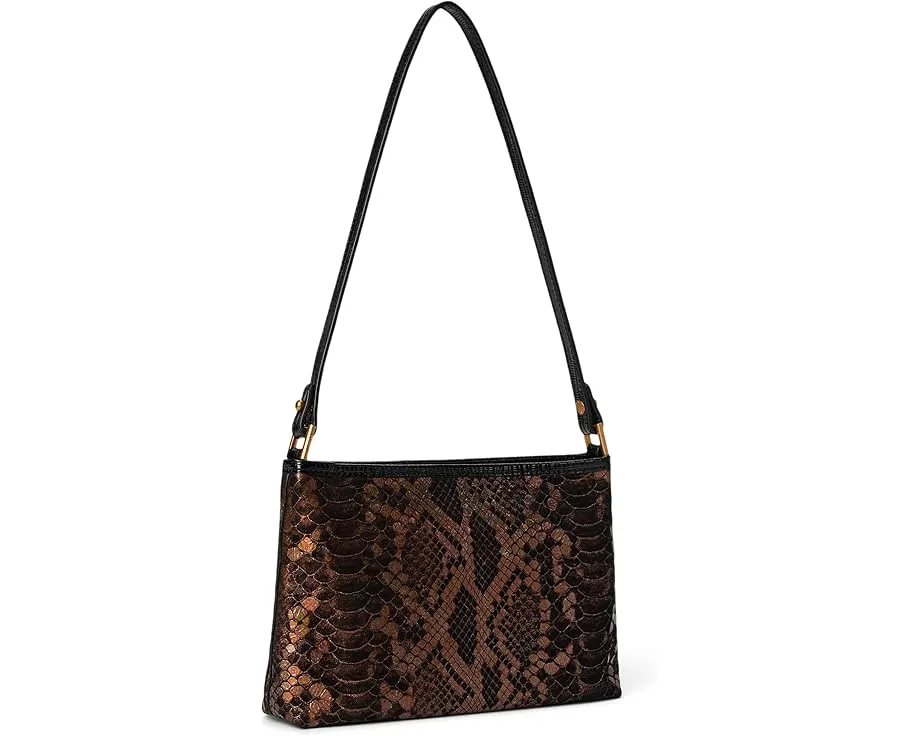 Кроссбоди Brahmin Lorelei из кожи с крокодиловым тиснением