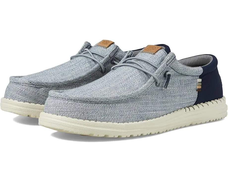 Hey Dude Wally Funk Nylon Craft лоферы из текстиля с двухтонным дизайном