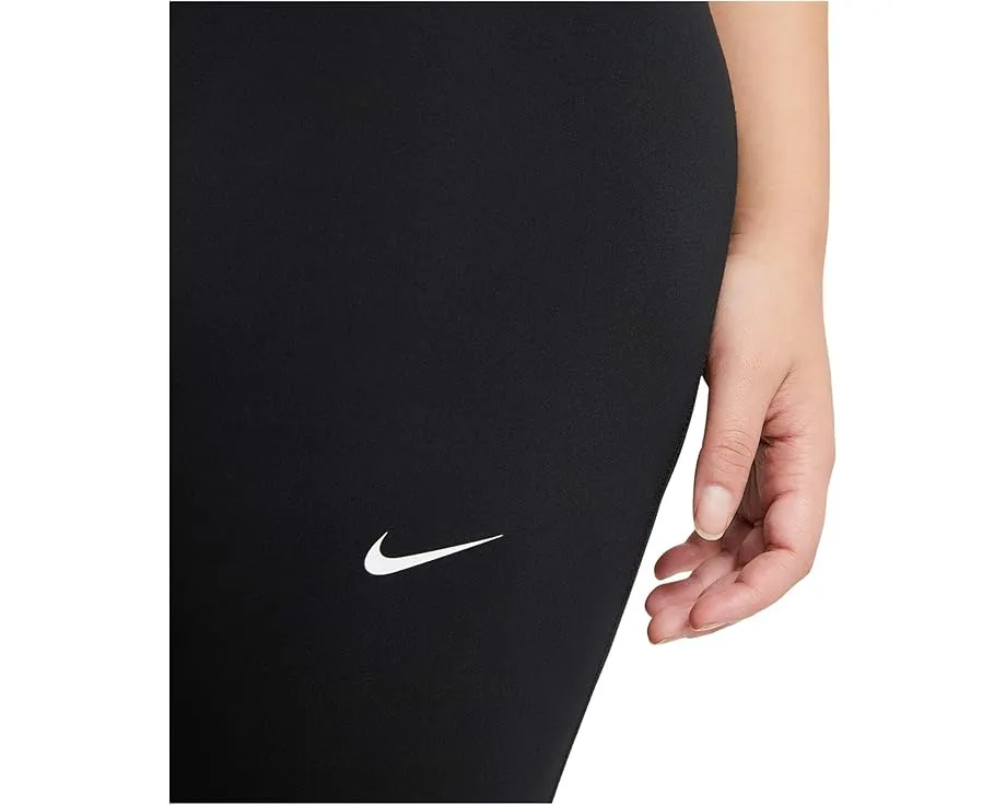 Леггинсы Nike Pro Crop с логотипом на поясе и эластичной тканью
