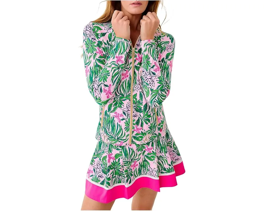 Lilly Pulitzer Юбка-шорты Cilia с высокой посадкой и защитой UPF 50+