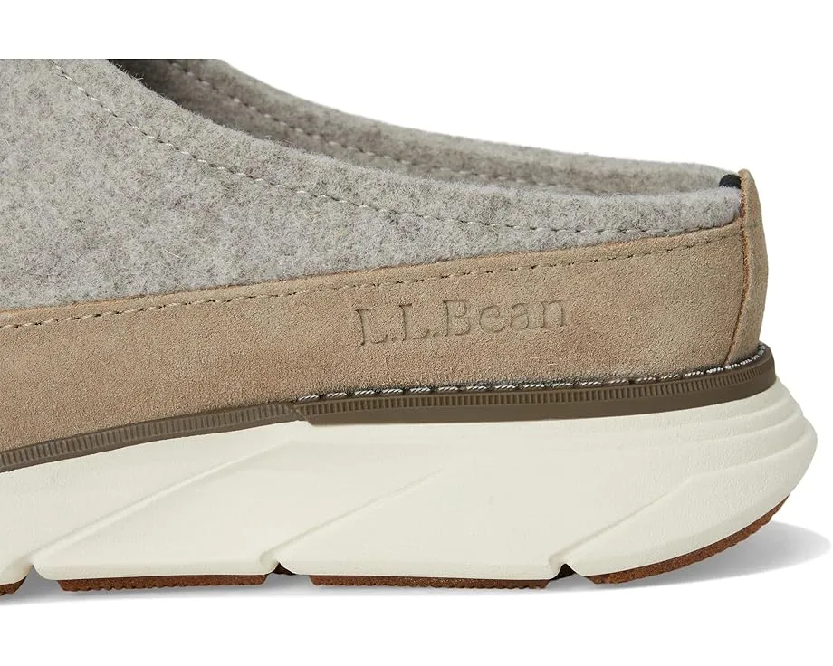 L.L.Bean Домашние сабо Downeast Clog Wool из войлока с подошвой VertoGrip