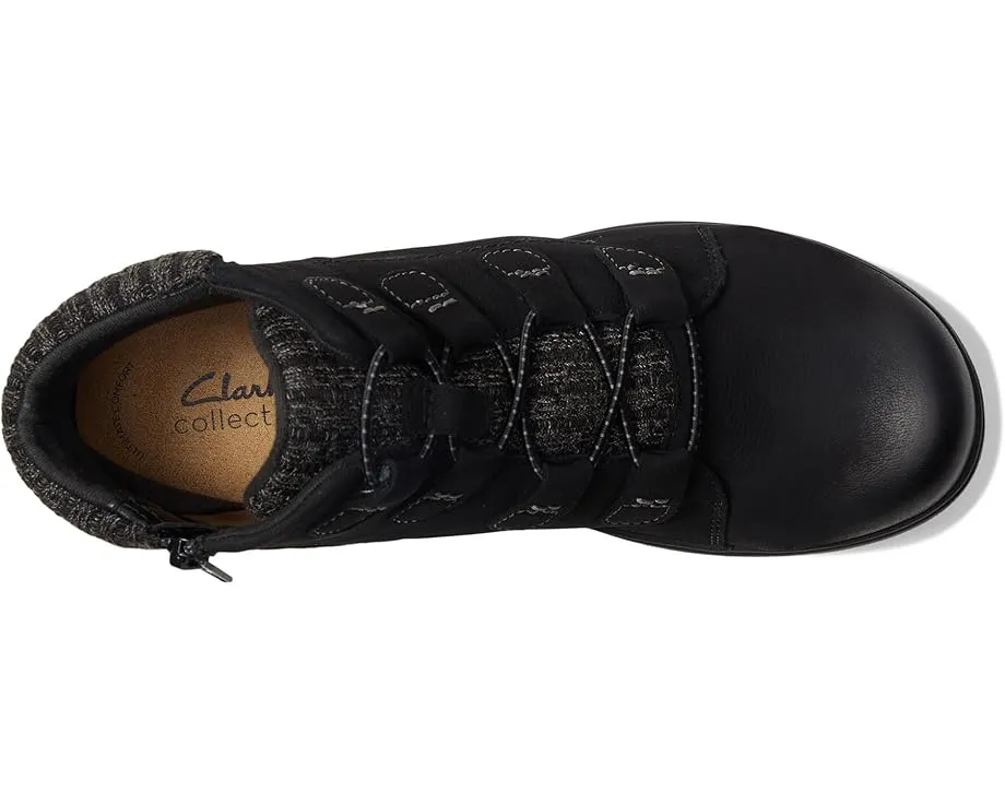 Высокие ботинки Clarks Carleigh Jade из нубука с удобной стелькой