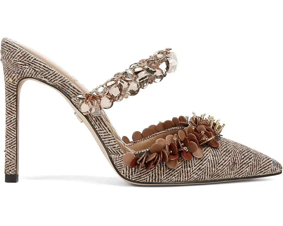 Босоножки Athena Sam Edelman на шпильке с острым носком и декоративными элементами