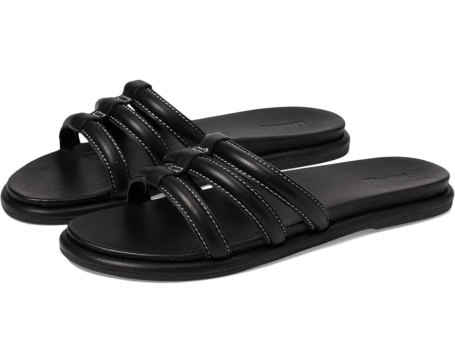 Сандалии OluKai Tiare Slide с кожаной стелькой и шнуровкой