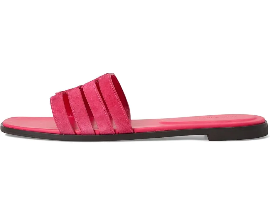 Сандалии Tory Burch Ines Cage Slides с плетеным верхом в стиле кейдж