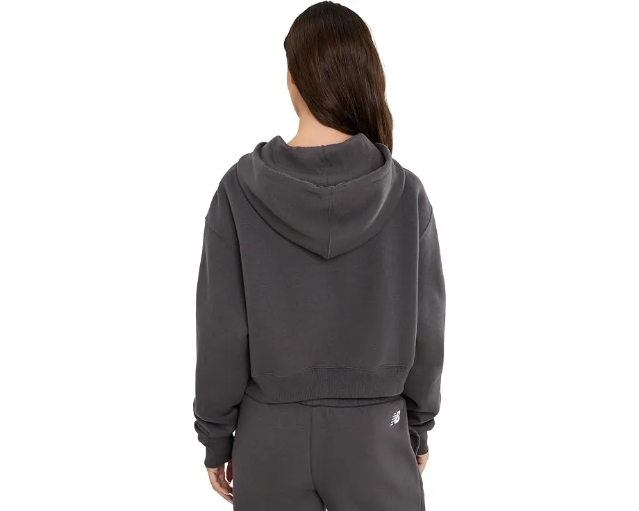 Флисовая кофта Trackside Full Zip New Balance черная