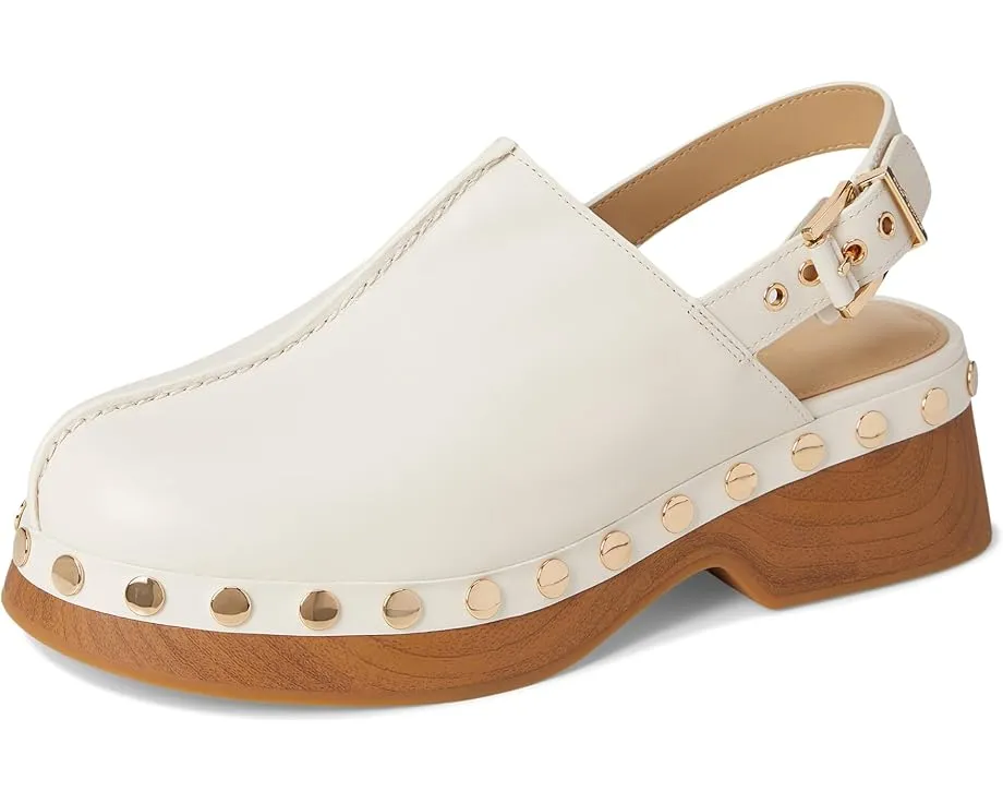 Сабо Esra Clog на деревянной платформе