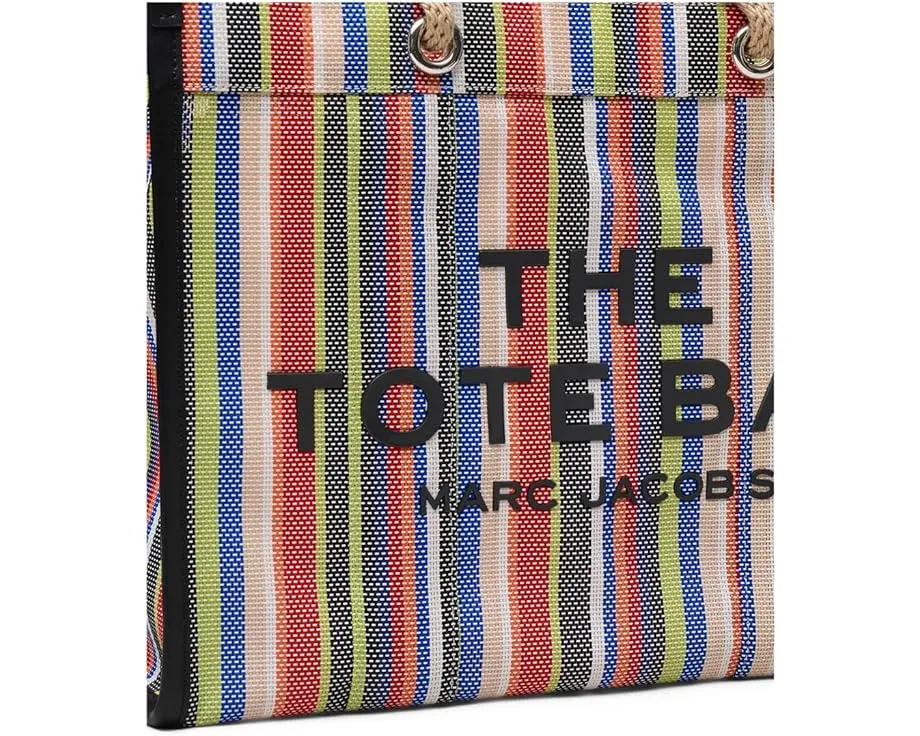 Большая сумка-тоут Marc Jacobs из полосатой сетки