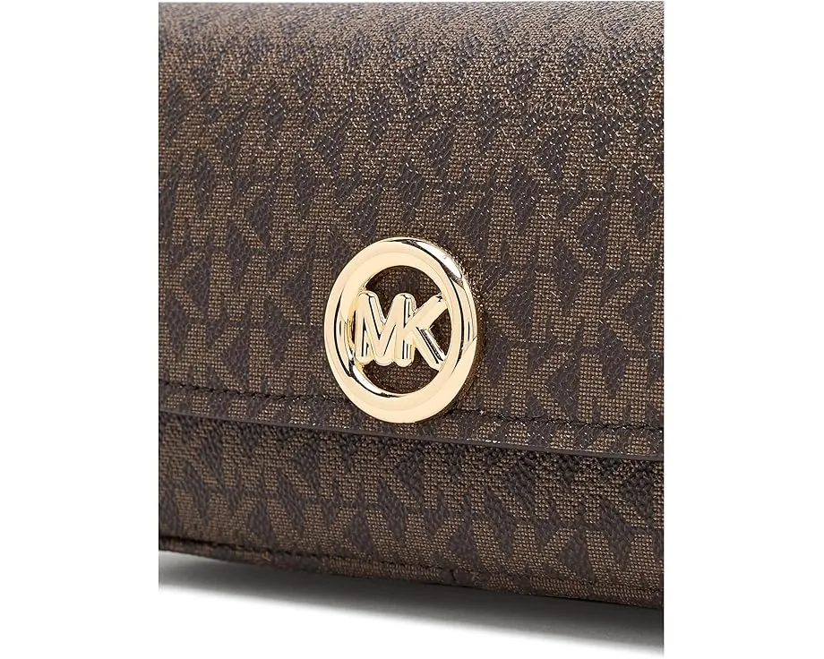 MICHAEL Michael Kors джинсовая сумка кроссбоди Nolita Small Flap Chain Crossbody