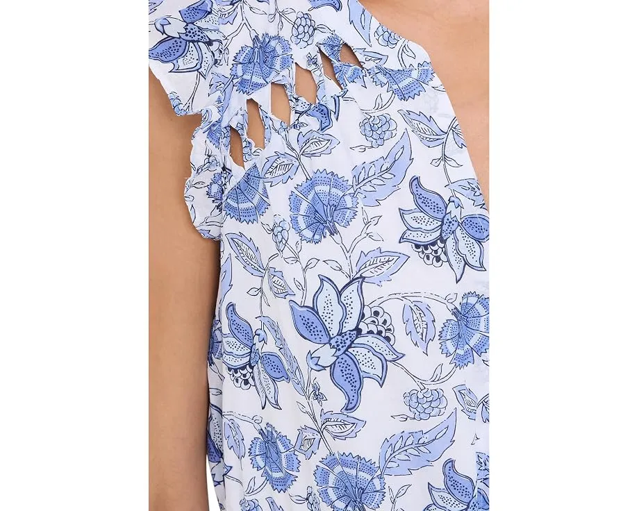 Платье мини Abigail Vineyard Vines с цветочным принтом