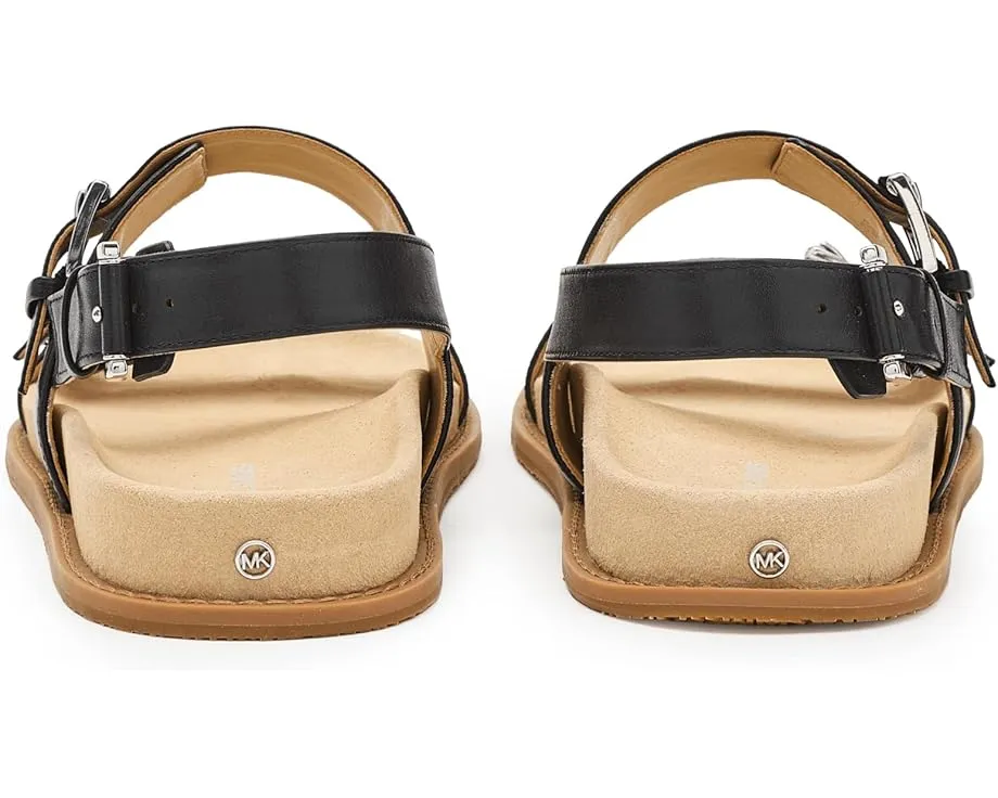 MICHAEL Michael Kors босоножки Nia Flat Sandals с формованной стелькой и пробковой подошвой