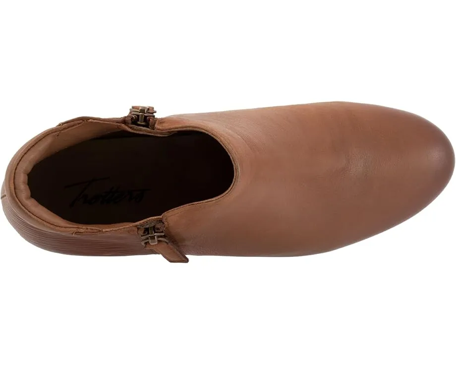 Ботинки Trotters Major Embossed с круглым носком и боковой молнией
