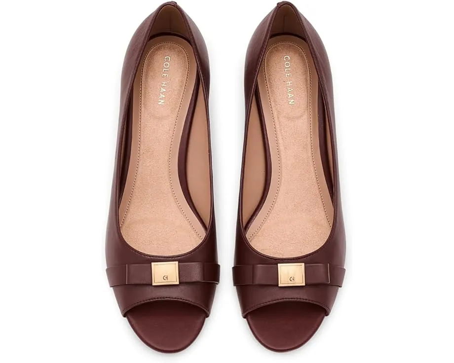 Туфли Cole Haan Go-to Malta Peep Toe Bow на платформе
