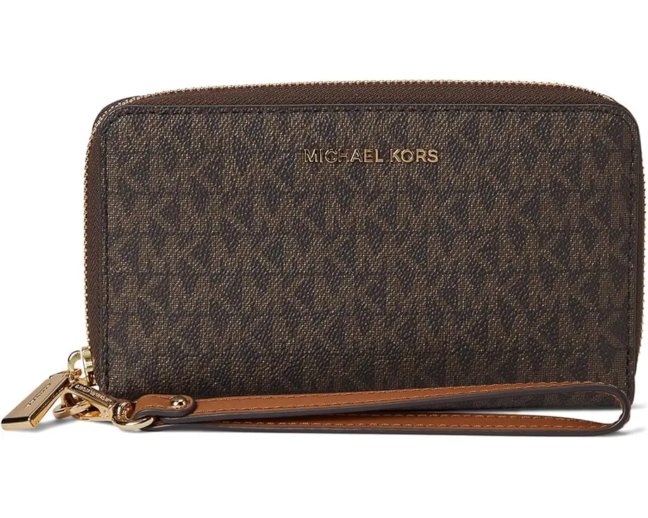 MICHAEL Michael Kors Jet Set плоский чехол для телефона с ремешком