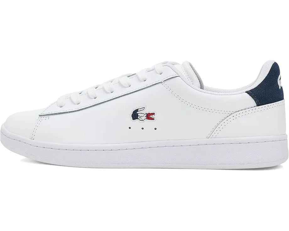Кроссовки Lacoste Carnaby Set Trainers с кожаным верхом и стелькой Ortholite